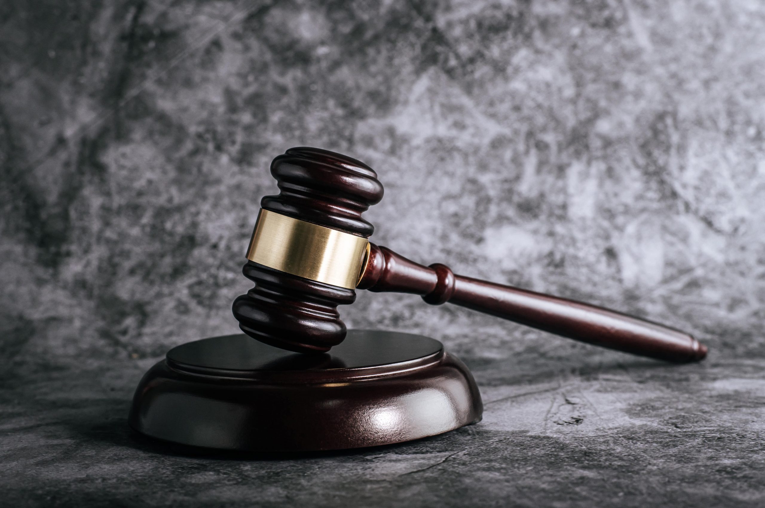 wooden judges gavel